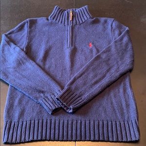 Polo pullover sweater